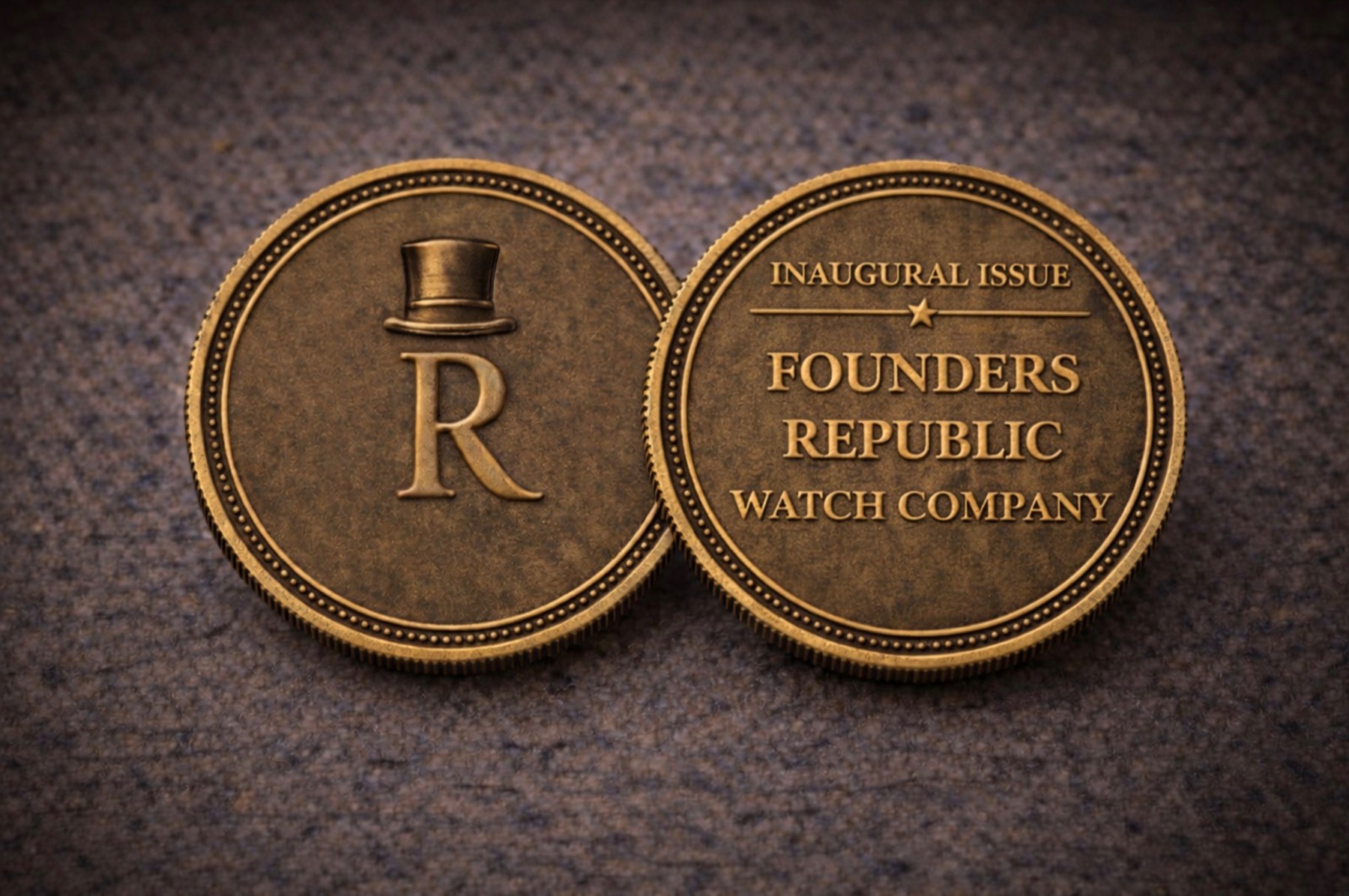Founders Republic Commemorative Medallion