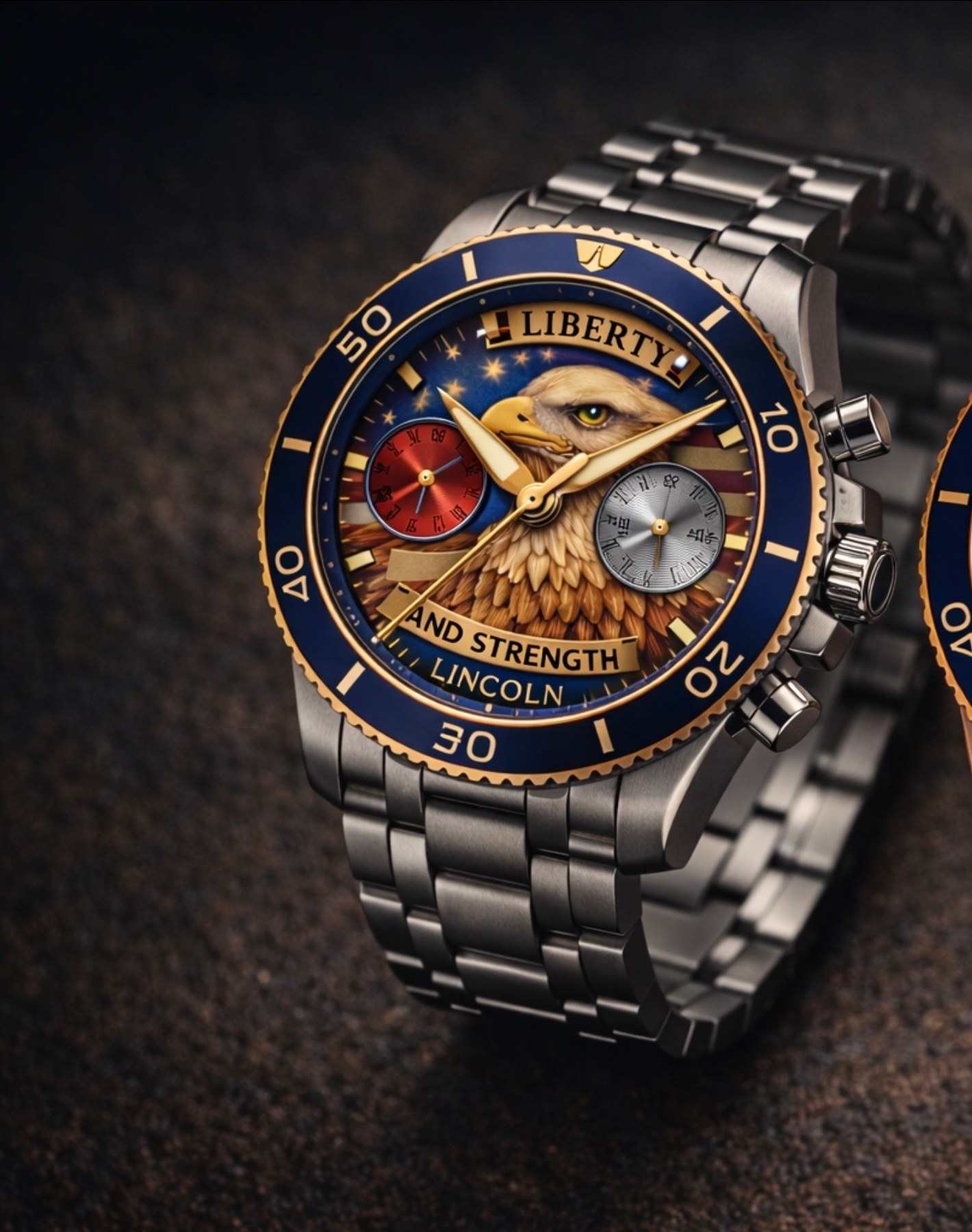 Liberty & Strength chronograph