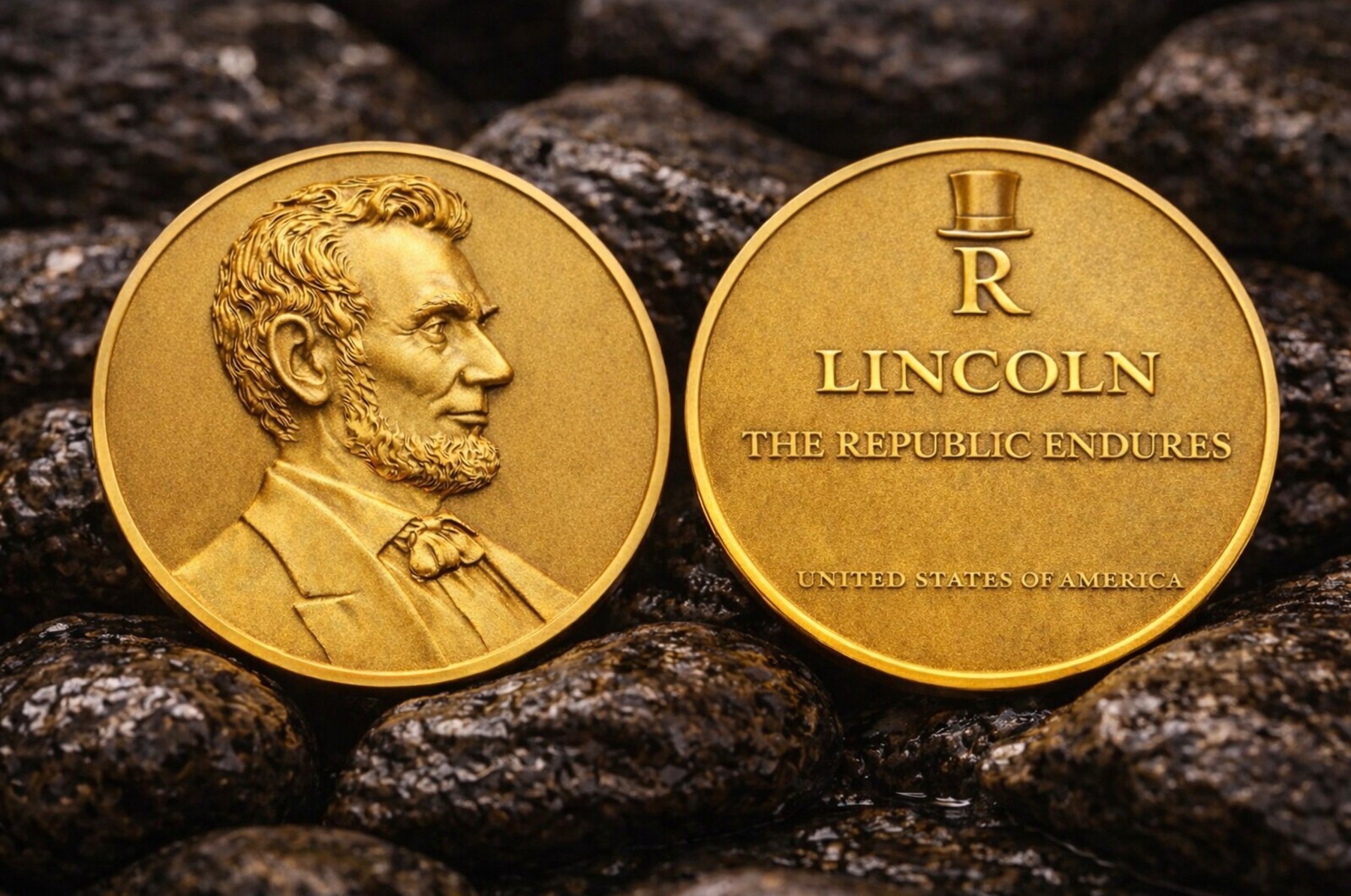 The Lincoln commemorative medallion